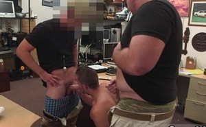 Amateur straight fun guy molested by gay Guy completes up with anal