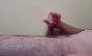 Legal age teenager White Boy Spasmodical Off And Cumming