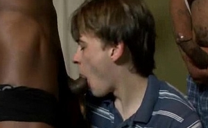 Blacks On Boys - Hard-core Gay Supersluts Be captivated by Video Scene 12