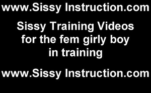 If you are plan to be a sissy you need suck cock like one