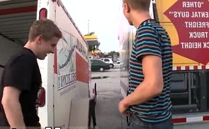 Real authentic delighted men kissing sex videos free Pest At The Gas Station