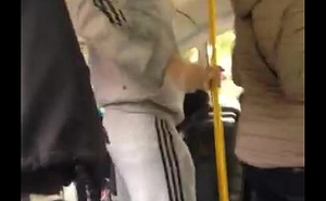 nice ass on the bus