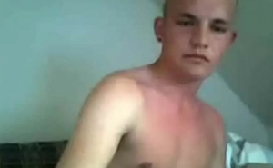 Danish 18 Yo Boy (Jannik) In Bed - Big Flannel &_ 6 Hurriedly Showtime On Webcam