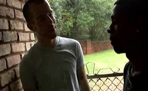 Black boy and white guy in interracial gay chapter 02