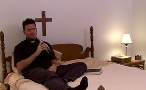 Mature priest cocksucking in trilogy