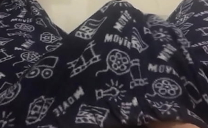 Cute teen masturbating in his pajamas