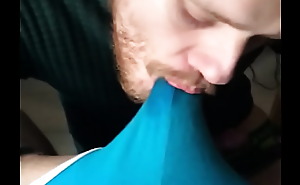 Bulge sniff suck dick licking