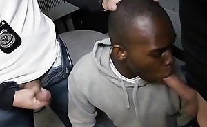 Black boy gets blowjob and gay sex sexy movie in shoplifting