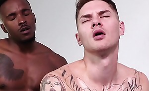 Hothouse - fit interracial jocks fuck raw while guy watches