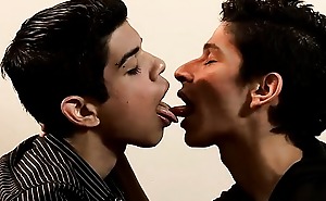 Horny latino twinks in a hot action